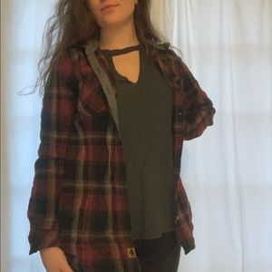 Flannel! Size M but fits small
